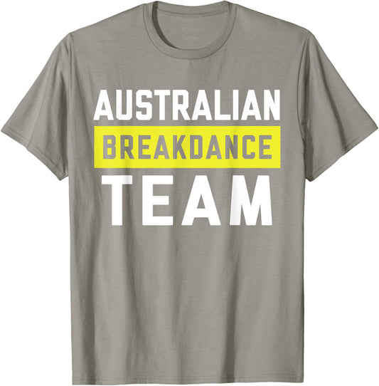 Australian Breakdancing Costume Team Break Dancer Matching T-Shirt - T-Shirt | Sand
