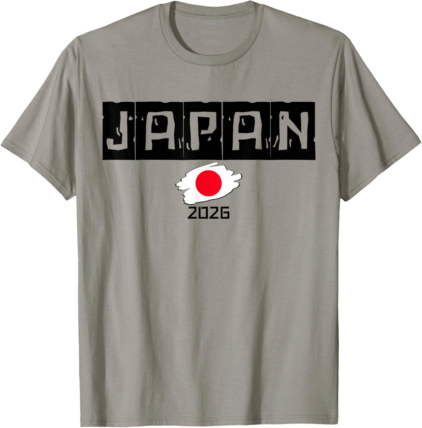 Japan Souvenir 2026 Vacation Trip Fun Matching Travel Flag T-Shirt - T-Shirt | Sand