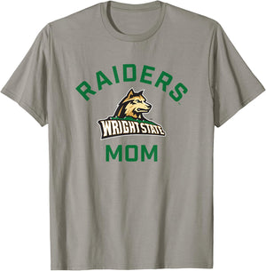 Wright State University WSU Raiders Arched Mom T-Shirt - T-Shirt | Sand