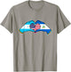 Heart hands Nicaragua, Honduras and the USA T-Shirt - T-Shirt | Sand
