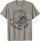 Acadia National Park 1916 Maine Bar Harbor T-Shirt - T-Shirt | Sand