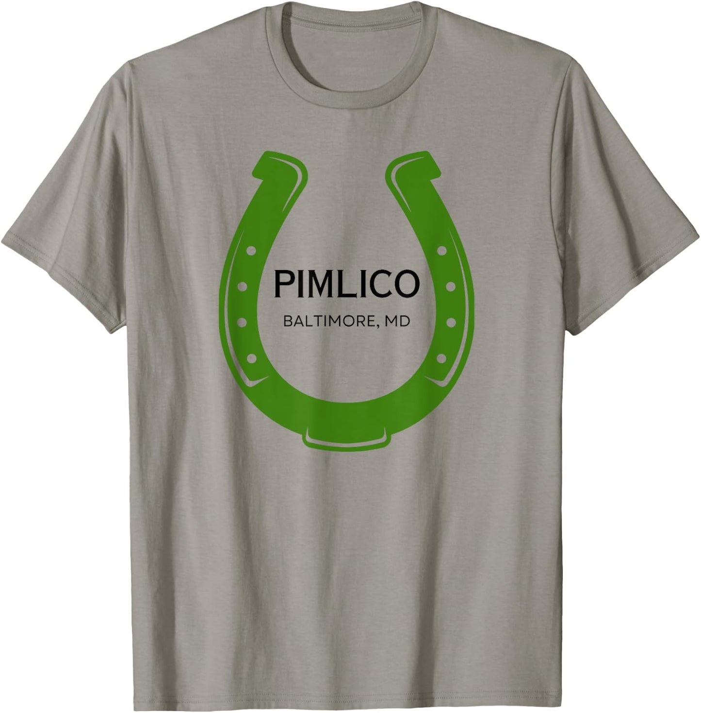 Pimlico Racing Horse Race Racetrack Horse Race Course MD T-Shirt - T-Shirt | Sand