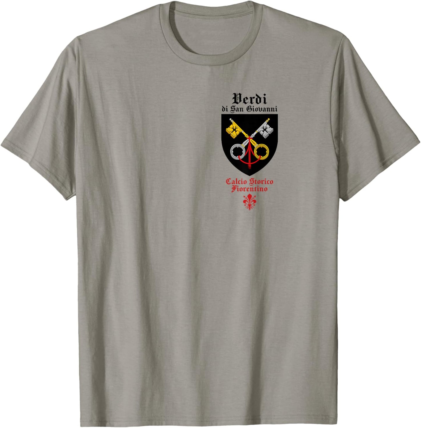 Calcio storico fiorentino Verdi Florentine football fútbol T-Shirt - T-Shirt | Sand
