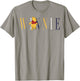 Disney Winnie The Pooh Simple Text T-Shirt - T-Shirt | Sand