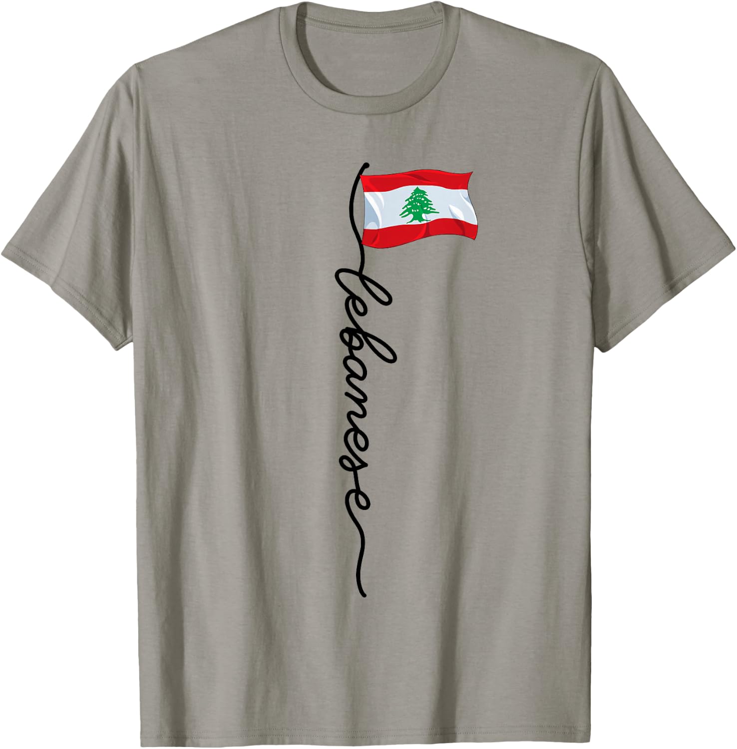Lebanon Signature Lebanese T-Shirt - T-Shirt | Sand