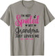 I'm Not Spoiled My Grandma Loves Me Funny Kids Best Friend T-Shirt - T-Shirt | Sand