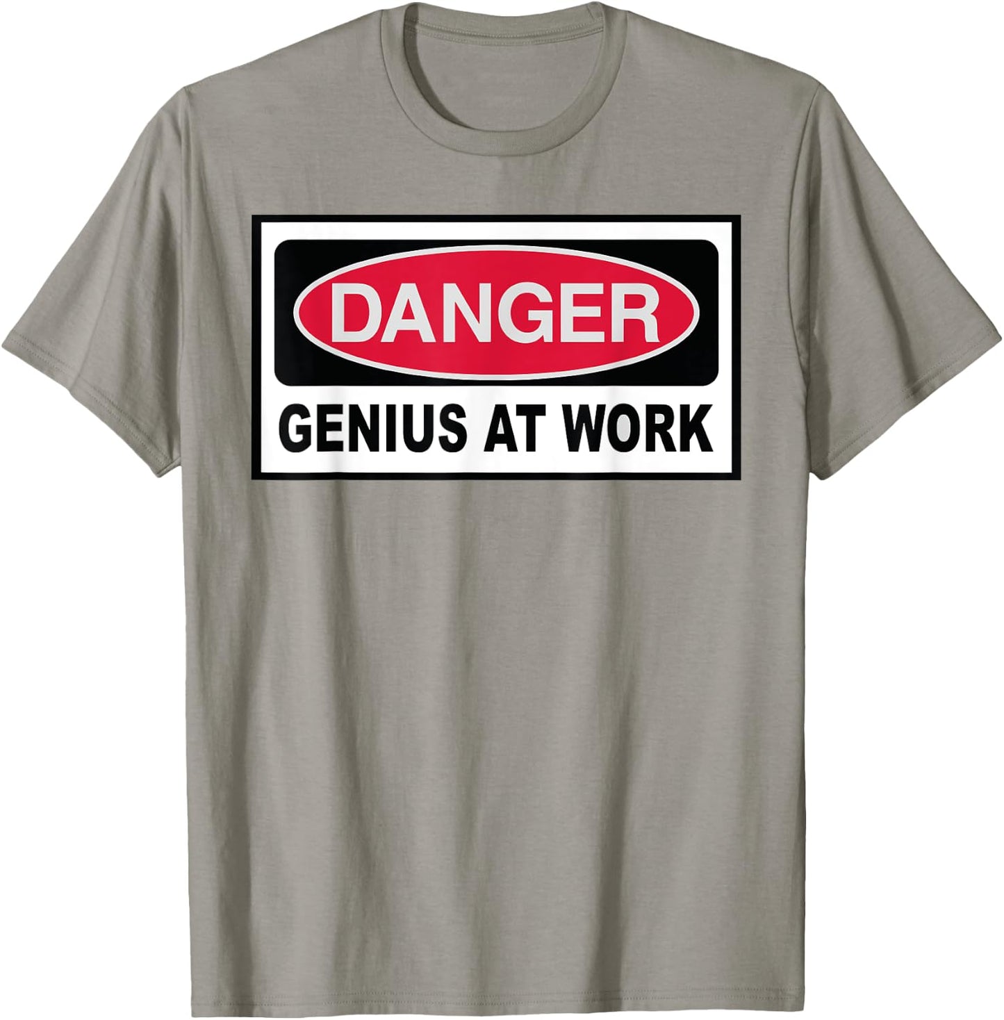 Danger - Genius at Work T-Shirt - T-Shirt | Sand