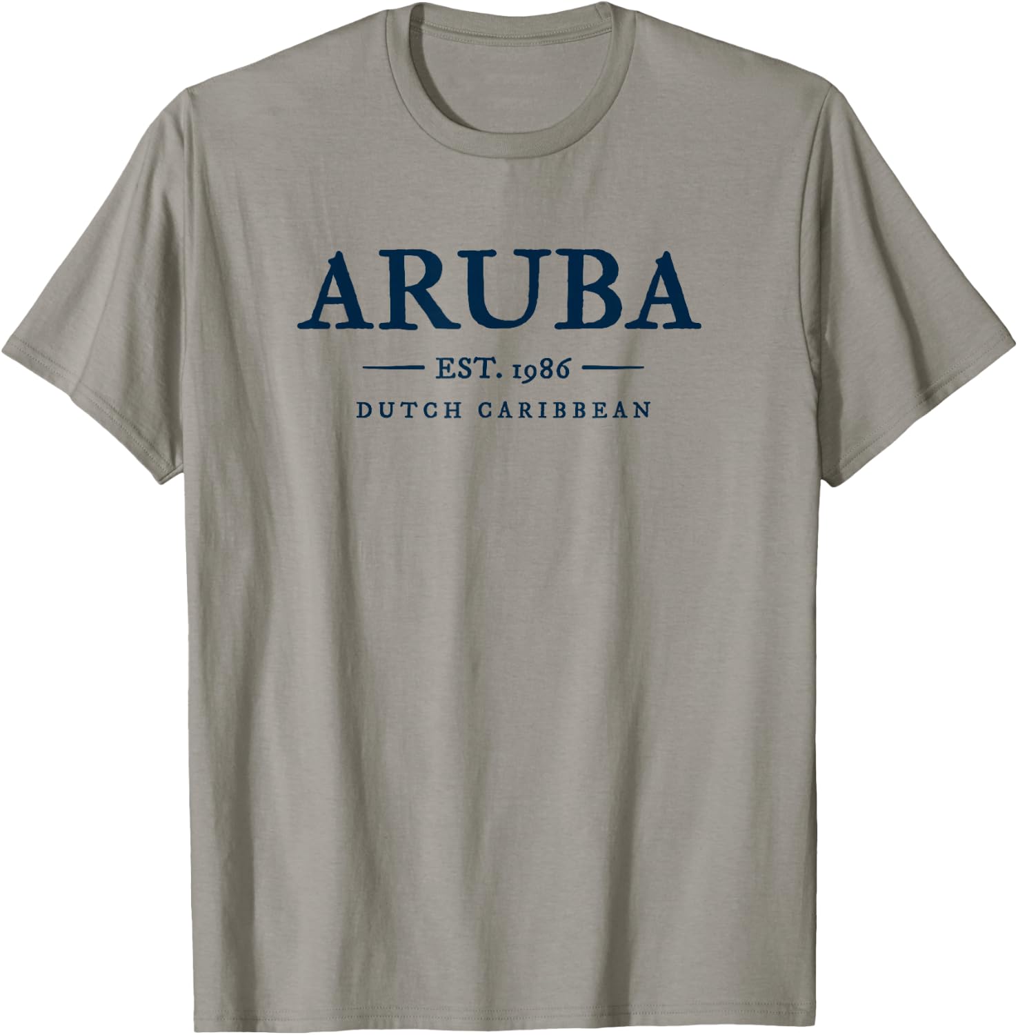 Aruba Throwback Letter Cruise Vacation Souvenir T-Shirt - T-Shirt | Sand