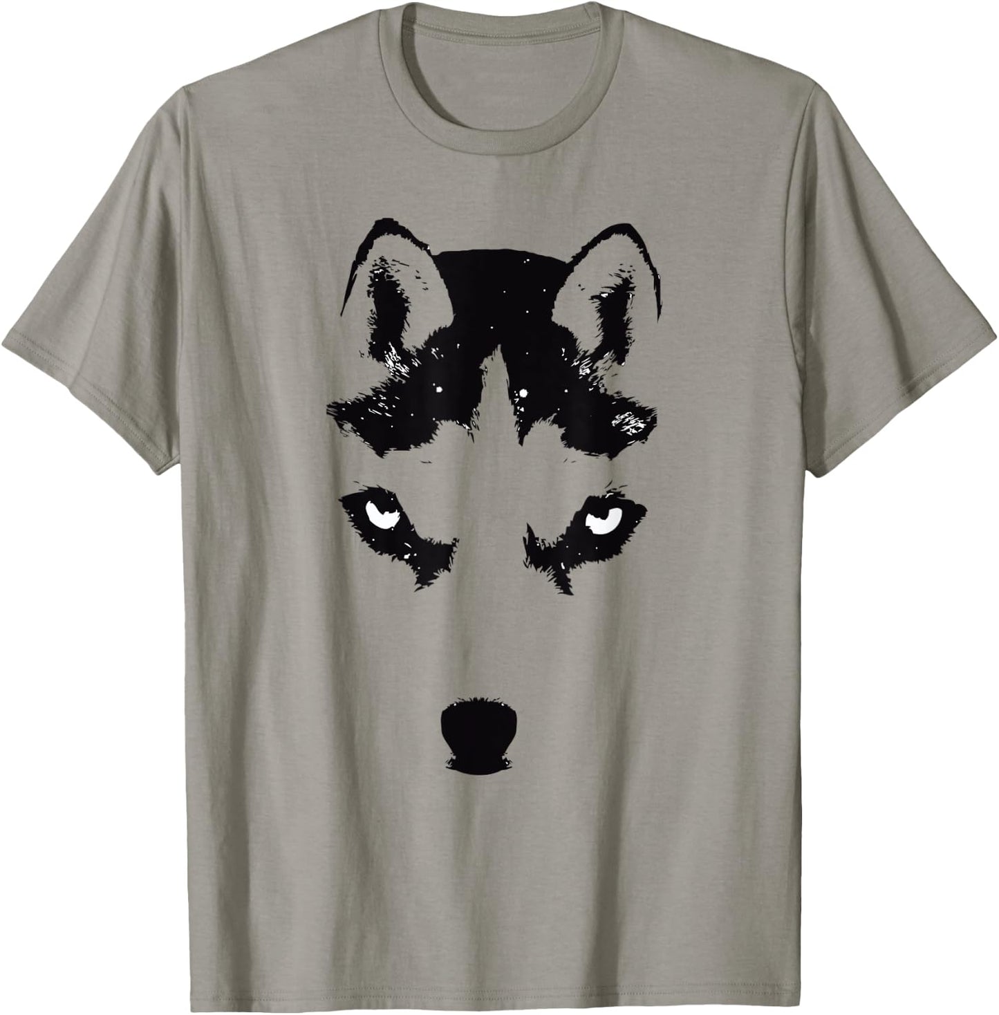 Cute Siberian Husky Puppy Dog Lover T-Shirt - T-Shirt | Sand