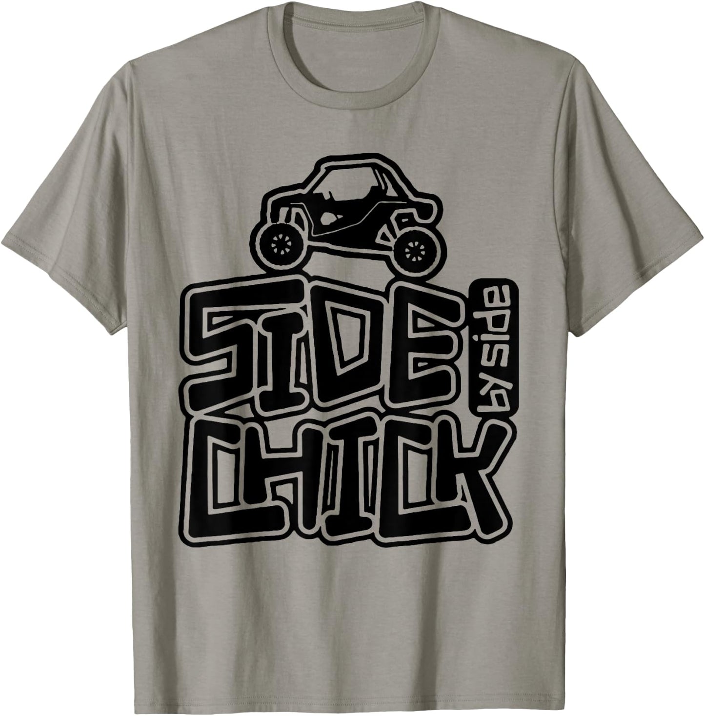 Side By Side Chick Off-road T-Shirt - T-Shirt | Sand