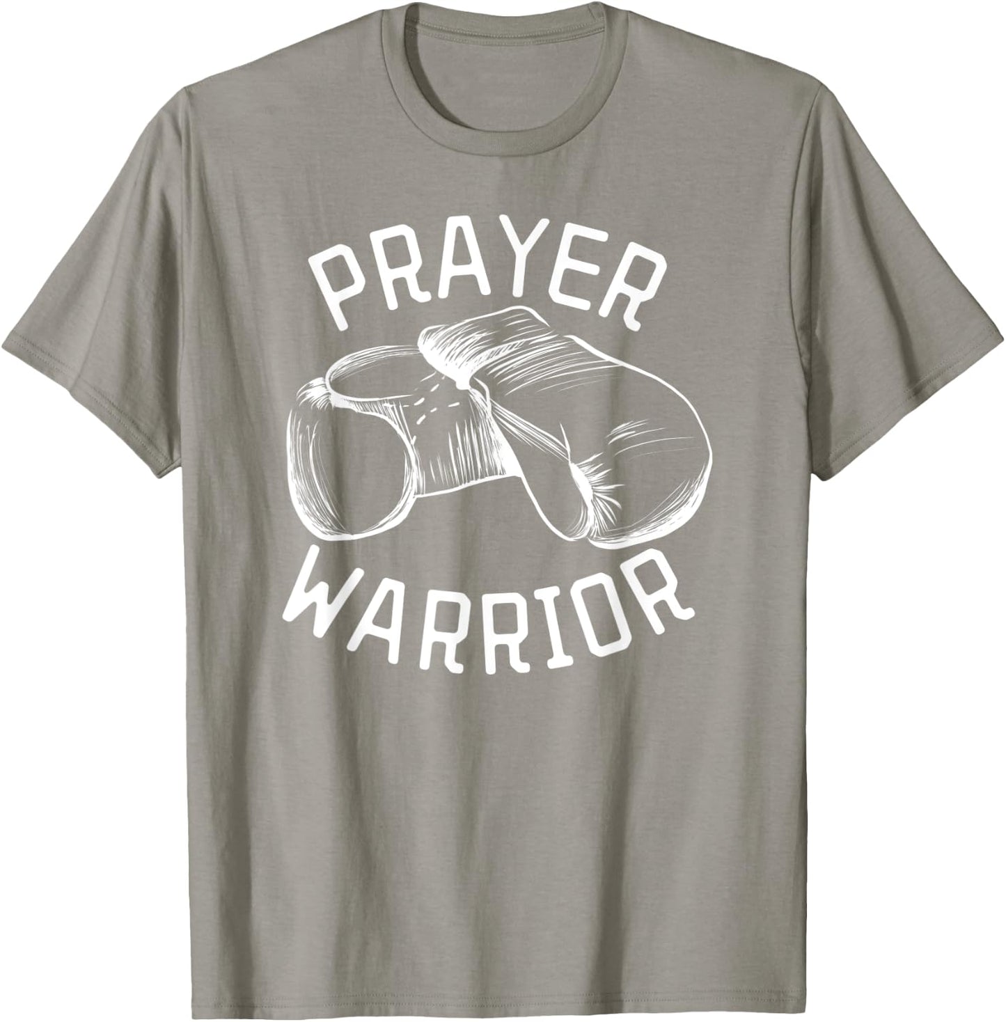 Pink Prayer Warrior Christian Breast Cancer Awareness Pink T-Shirt - T-Shirt | Sand