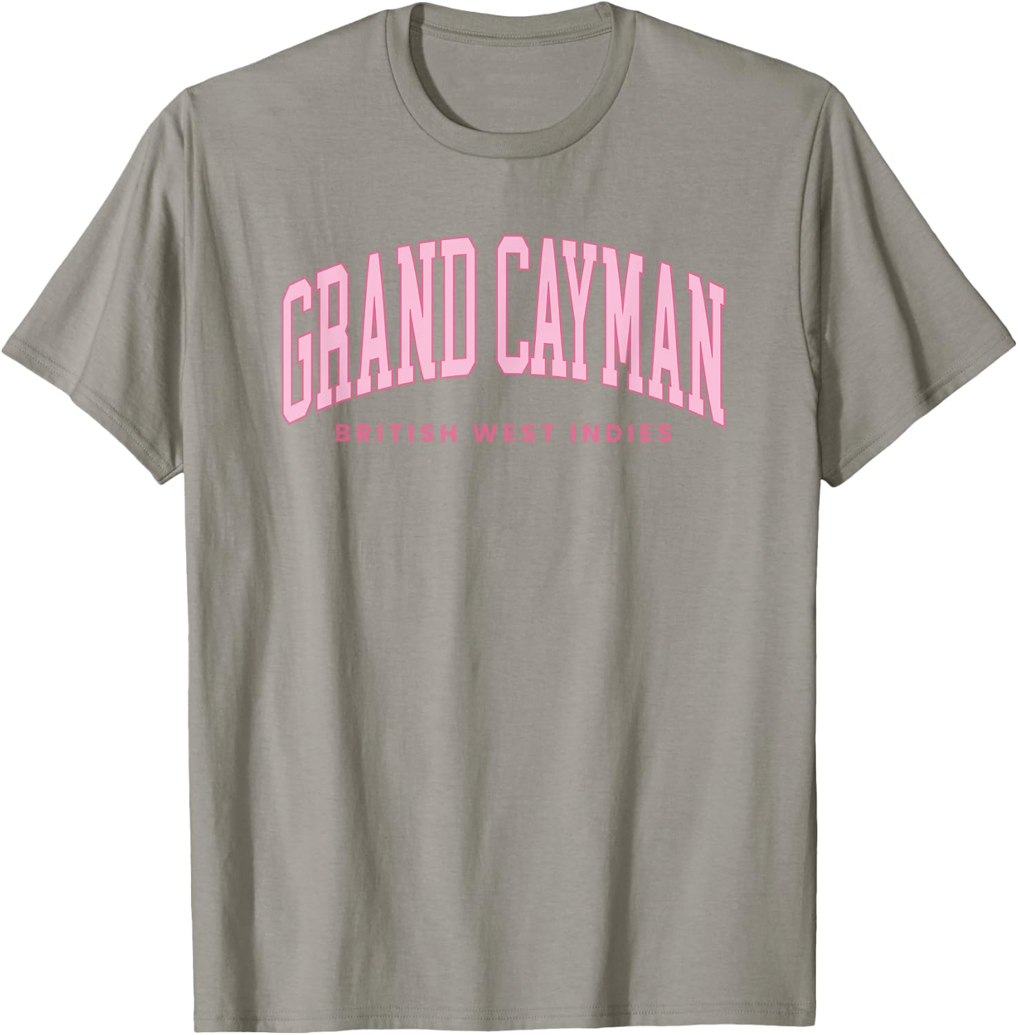 Grand Cayman Islands Summer Retro Preppy Throwback T-Shirt - T-Shirt | Sand
