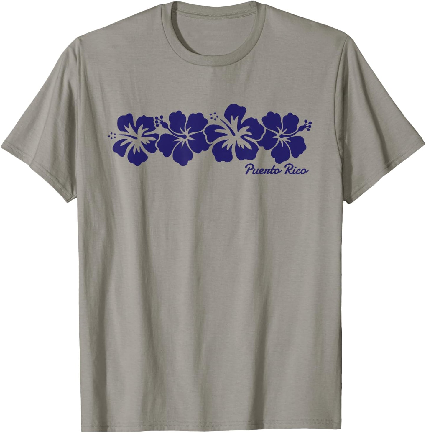 Puerto Rico Hibiscus Flower Boys Girls Vacation Souvenir T-Shirt - T-Shirt | Sand