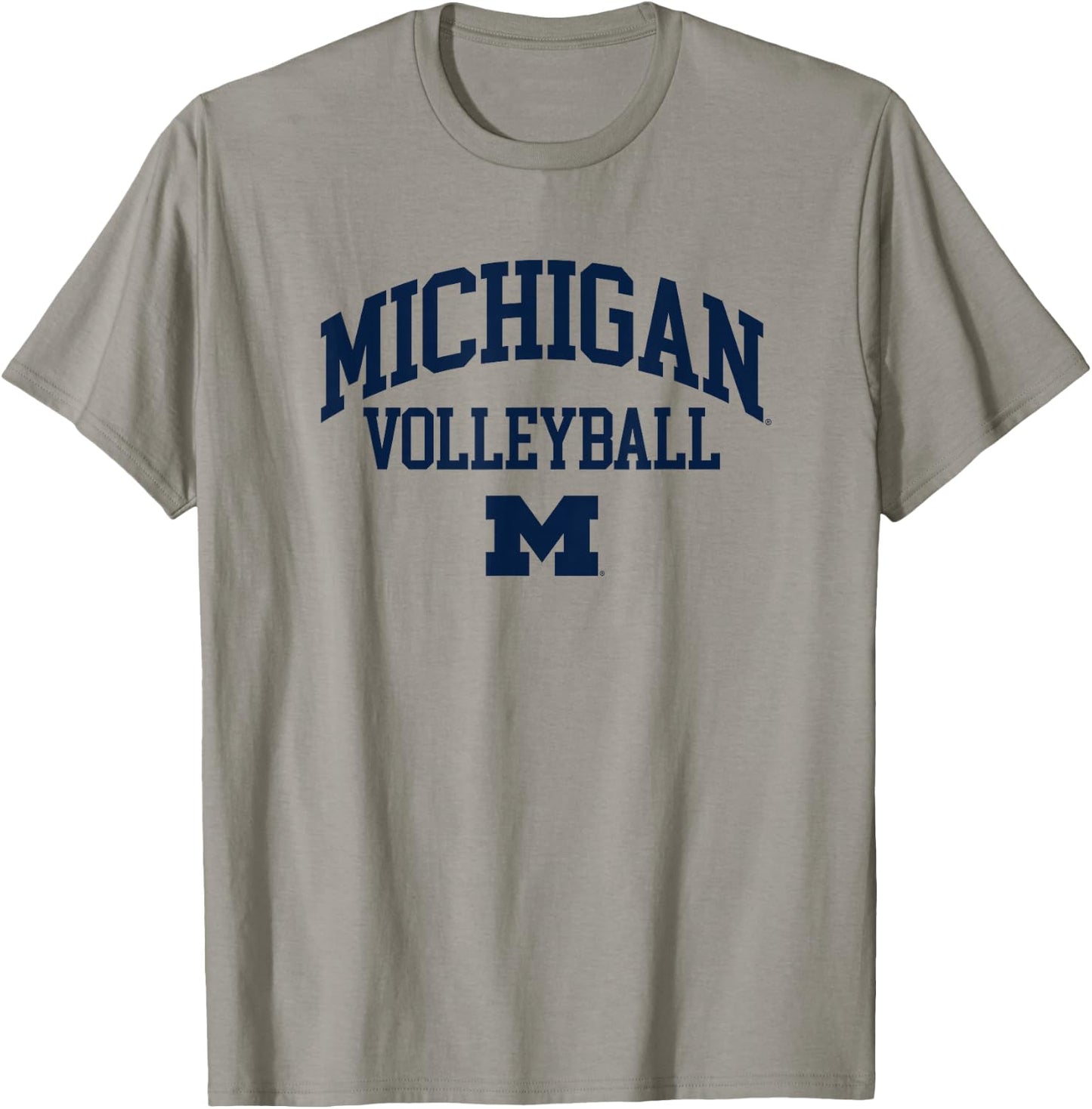 University of Michigan Wolverines U of M Volleyball T-Shirt - T-Shirt | Sand
