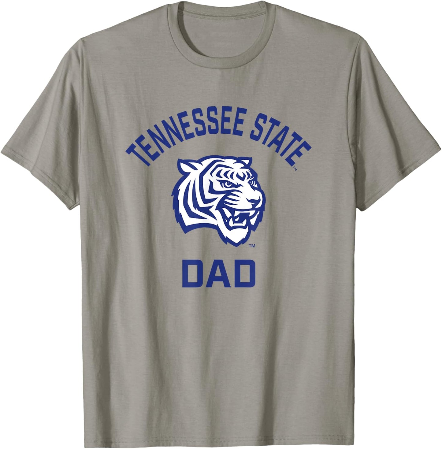 Tennessee State University TSU Tigers Arched Dad T-Shirt - T-Shirt | Sand
