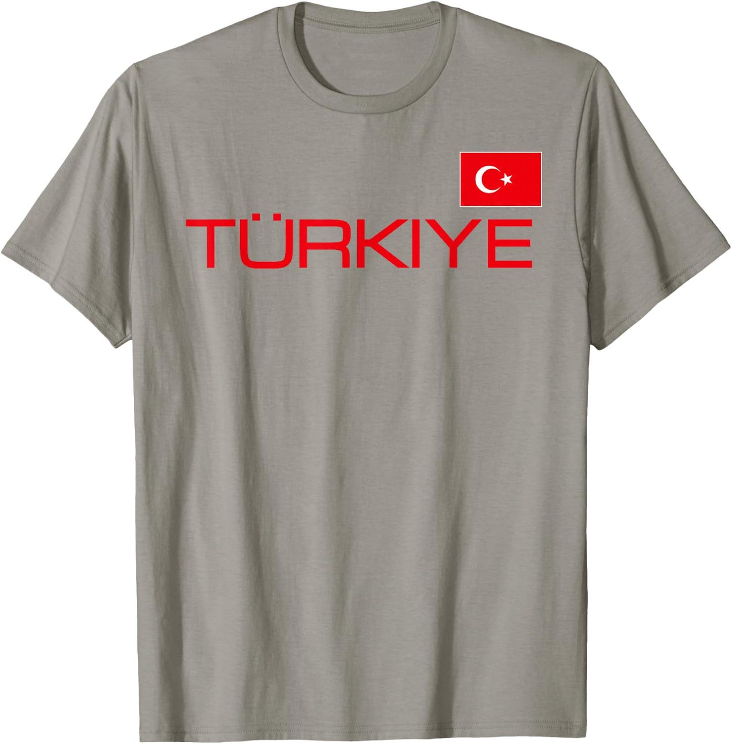 Turkiye Turkey Flag Turkish Sports Jersey Style T-Shirt - T-Shirt | Sand