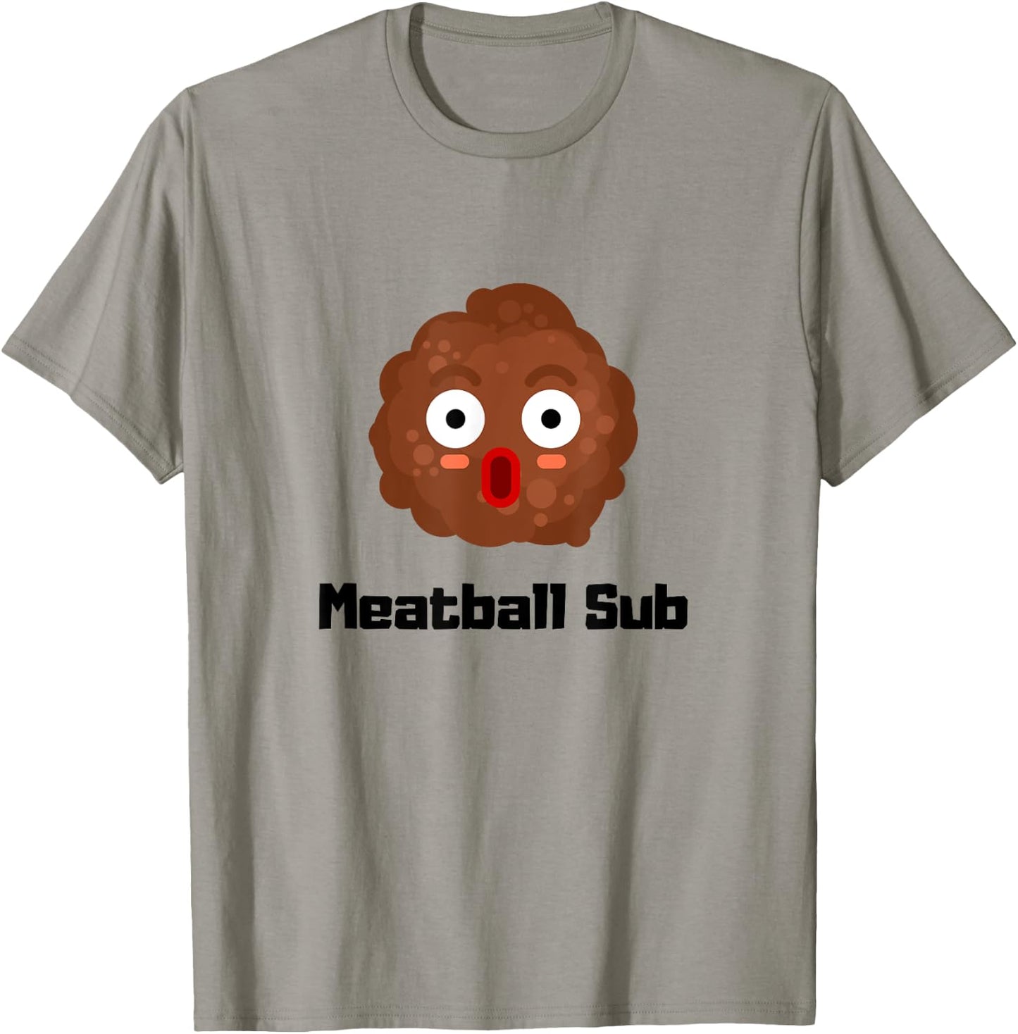 Delicious Meatball Sub Funny Sandwich Guy Dad T-Shirt - T-Shirt | Sand