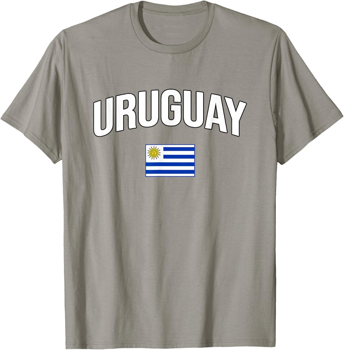 Uruguay - Flag of Uruguay - Throwback Design T-Shirt - T-Shirt | Sand