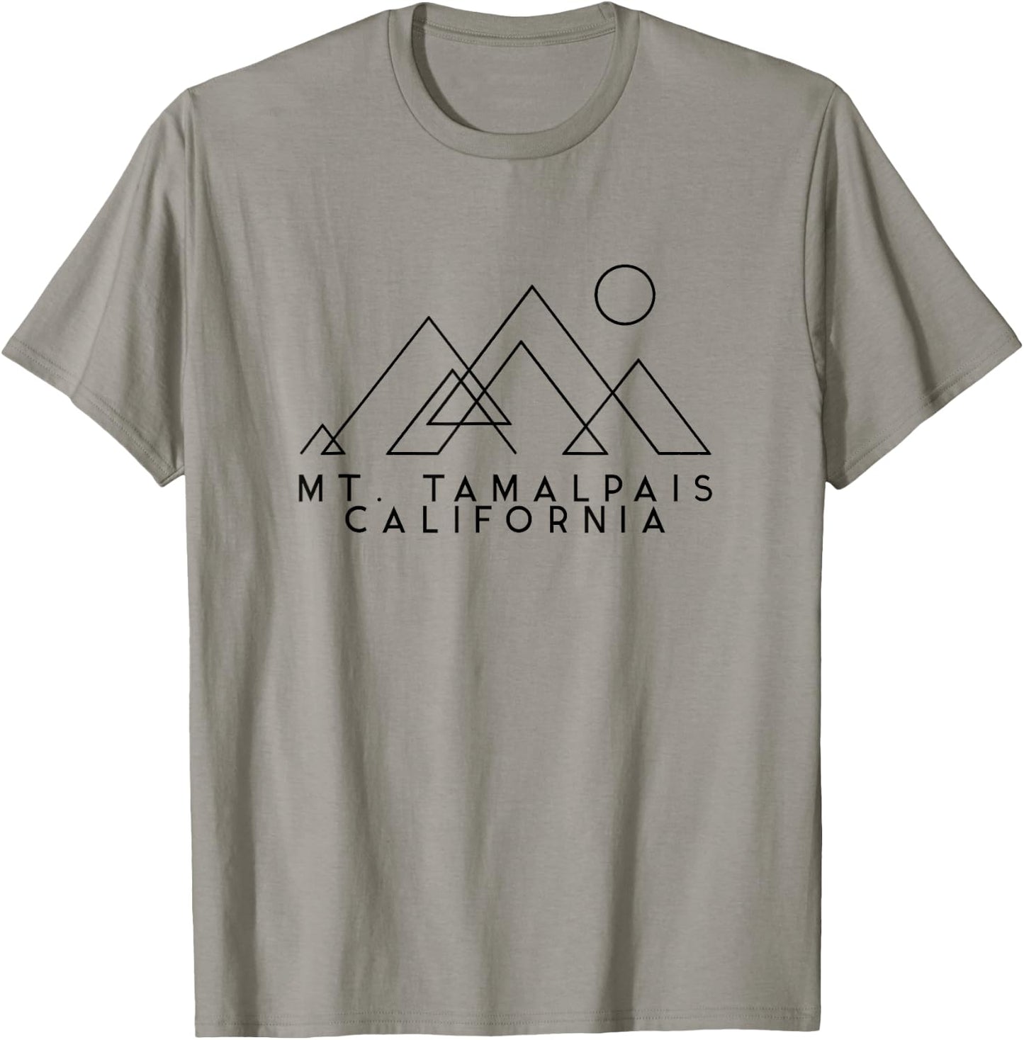Mount Tamalpais California | Mount Tam | Mt. Tamalpais CA T-Shirt - T-Shirt | Sand