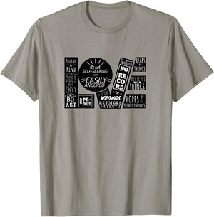 Love is Patient 1 Corinthians 13:4-8 Christian Design T-Shirt - T-Shirt | Sand