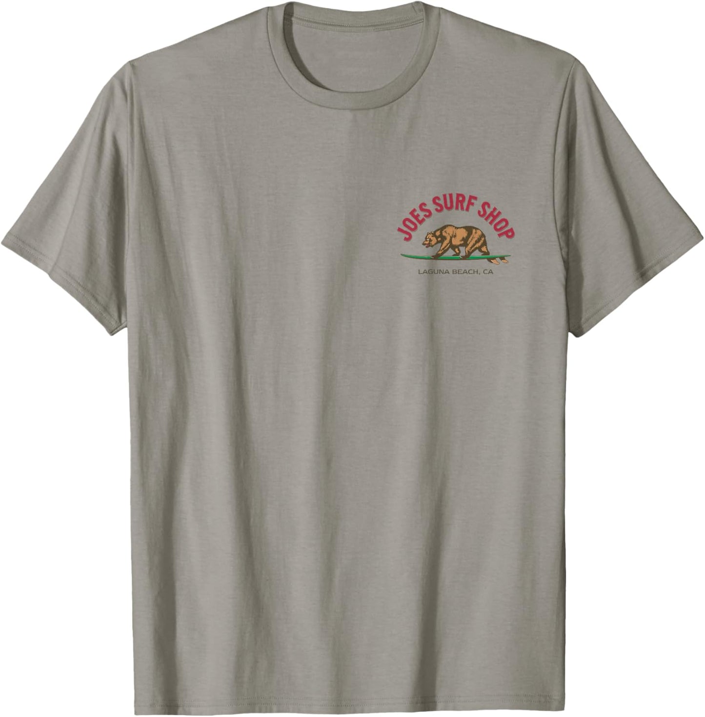 Joe's Surf Surfing Bear Color Logo Graphic T-Shirt - T-Shirt | Sand