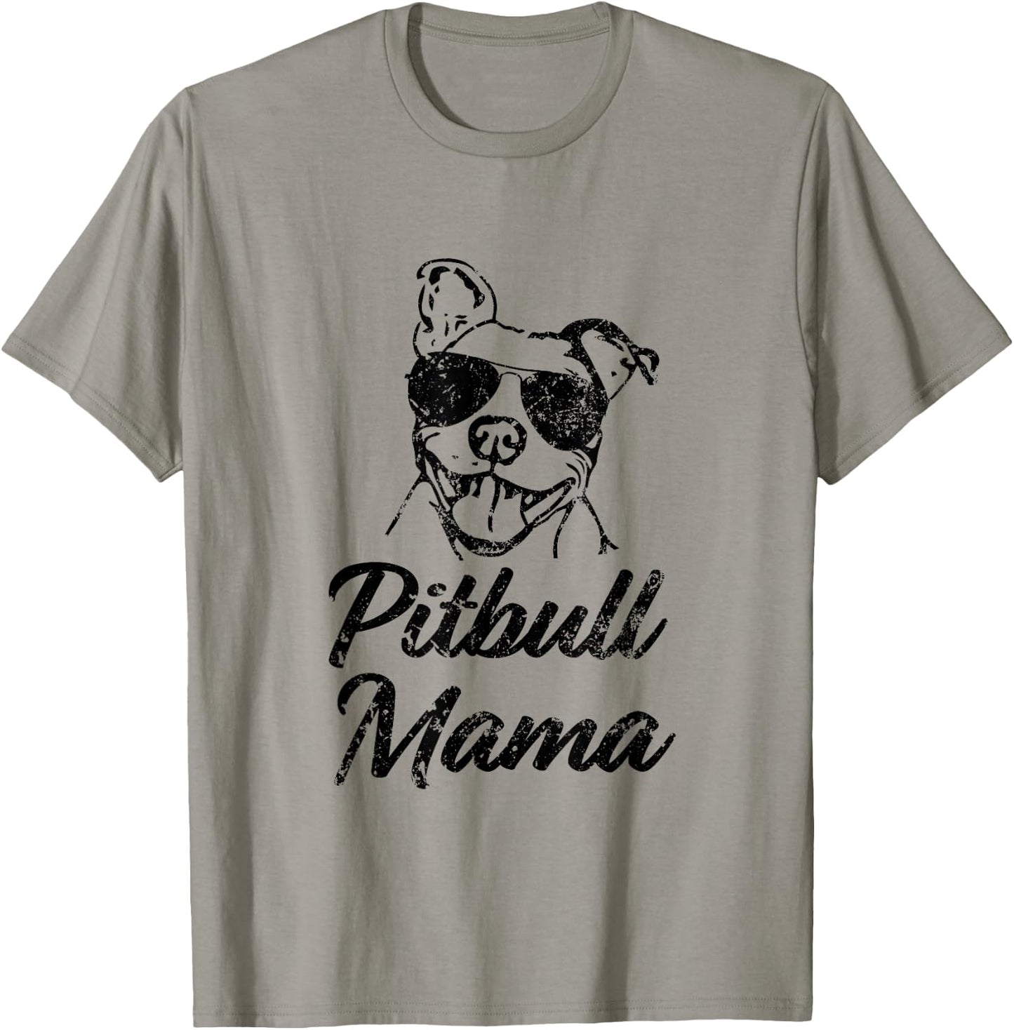 Proud Pitbull Mom Shirt - Pittie Mom, pitbull shirt T-Shirt - T-Shirt | Sand