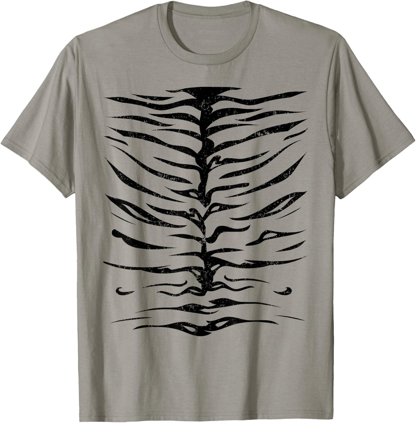 Orange Striped Tiger Halloween Costume Party T-Shirt - T-Shirt | Sand