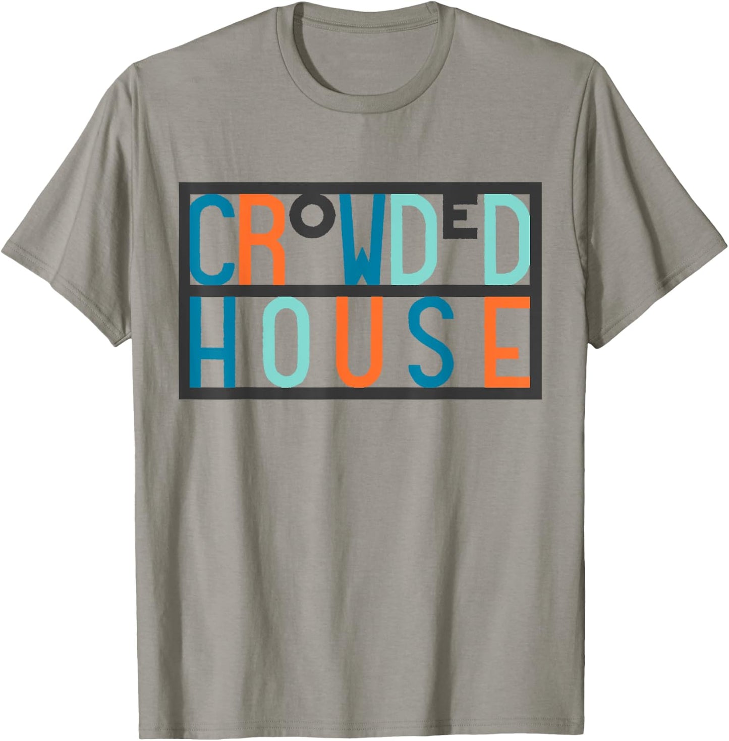 Crowded House – Logo On White T-Shirt - T-Shirt | Sand