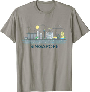 Singapore Kids T-Shirt - T-Shirt | Sand