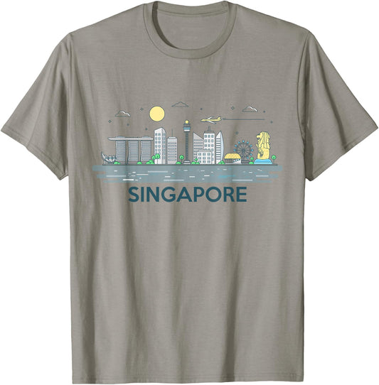 Singapore Kids T-Shirt - T-Shirt | Sand