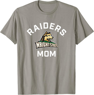 Wright State University WSU Raiders Arched Mom T-Shirt - T-Shirt | Sand