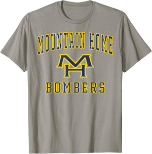 Mountain Home High School Bombers C1 T-Shirt - T-Shirt | Sand
