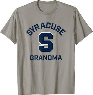 Syracuse University Orange Arched Grandma T-Shirt - T-Shirt | Sand