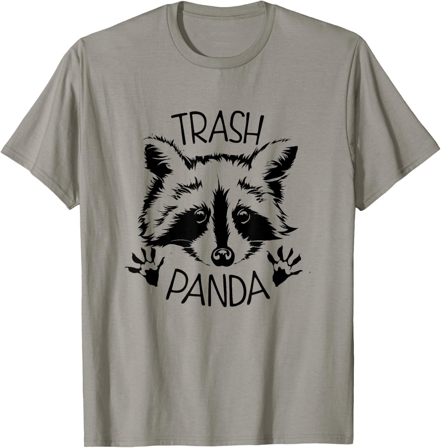Raccoon Lover : Trash Panda Raccoon T-Shirt - T-Shirt | Sand