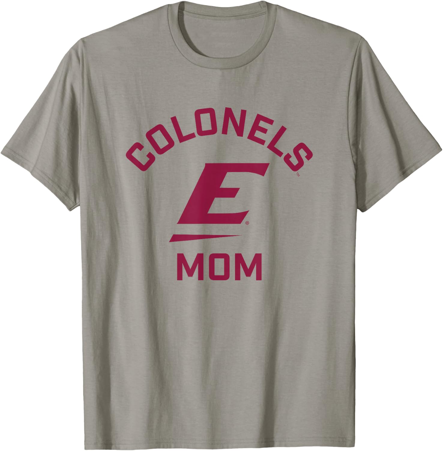 Eastern Kentucky University EKU Colonels Arched Mom T-Shirt - T-Shirt | Sand