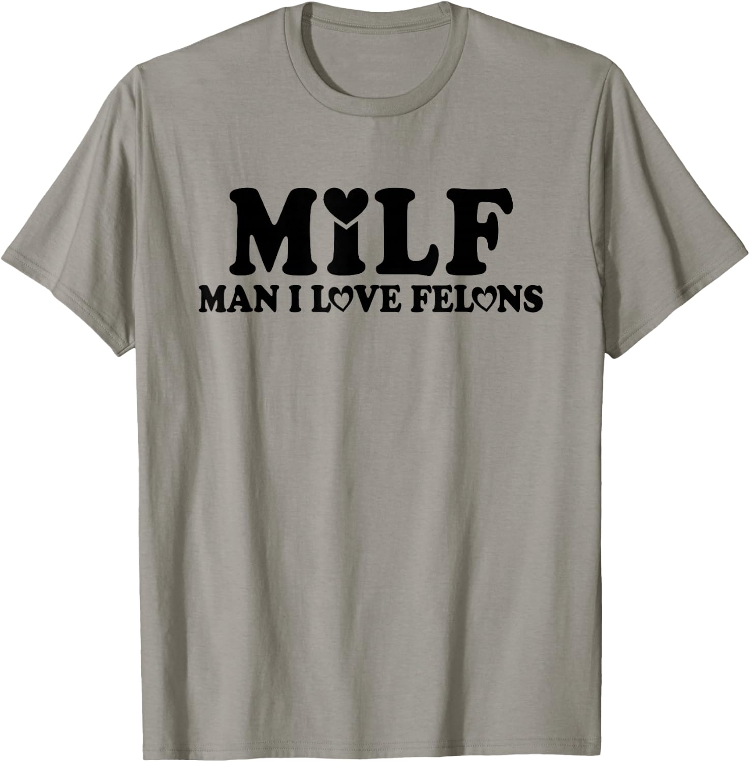 MILF Man I Love Felons Funny Trump Pink 2024 For President T-Shirt - T-Shirt | Sand