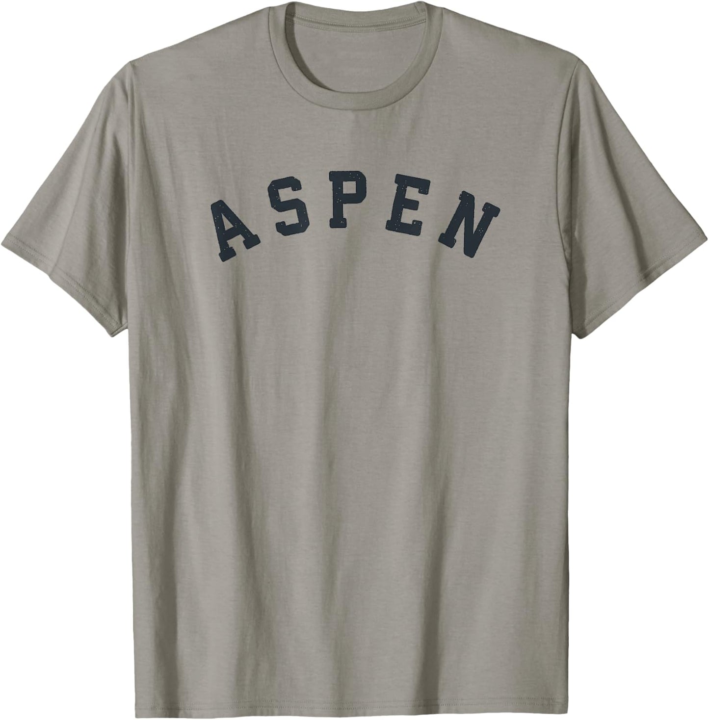 Vintage Aspen T Shirt / Old Retro Aspen Sports Gift Shirt T-Shirt - T-Shirt | Sand