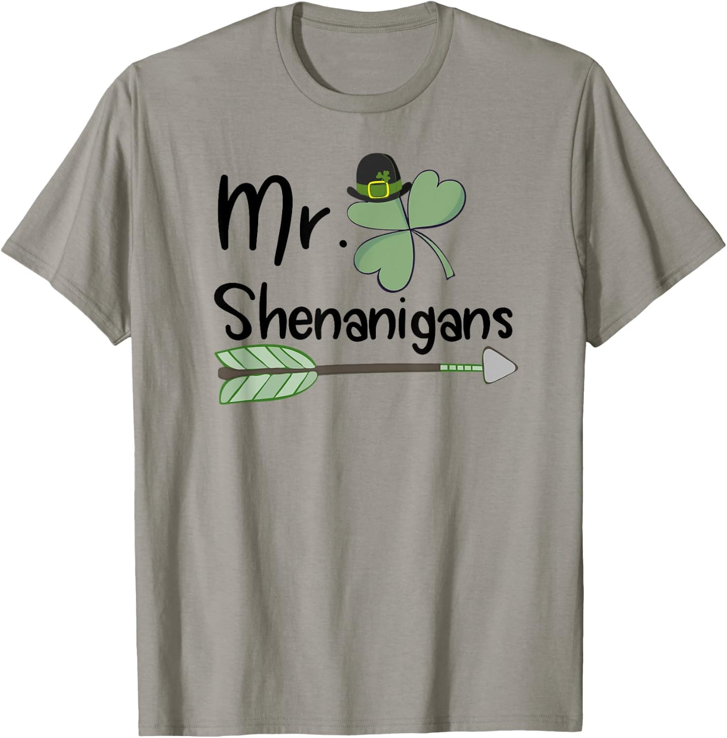 St Patricks Day Mr. Shenanigans Funny T shirt T-Shirt - T-Shirt | Sand