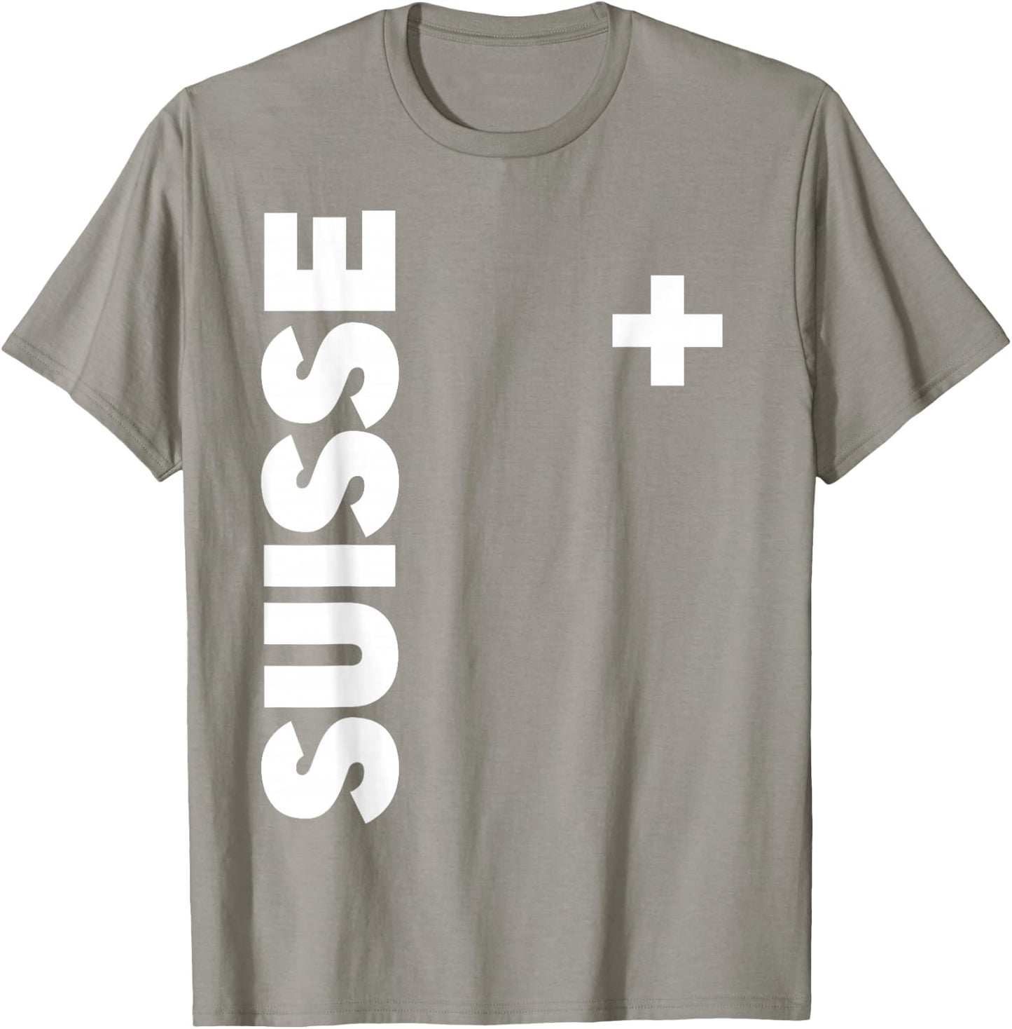 SWI Swiss Fan Flag Switzerland T-Shirt - T-Shirt | Sand