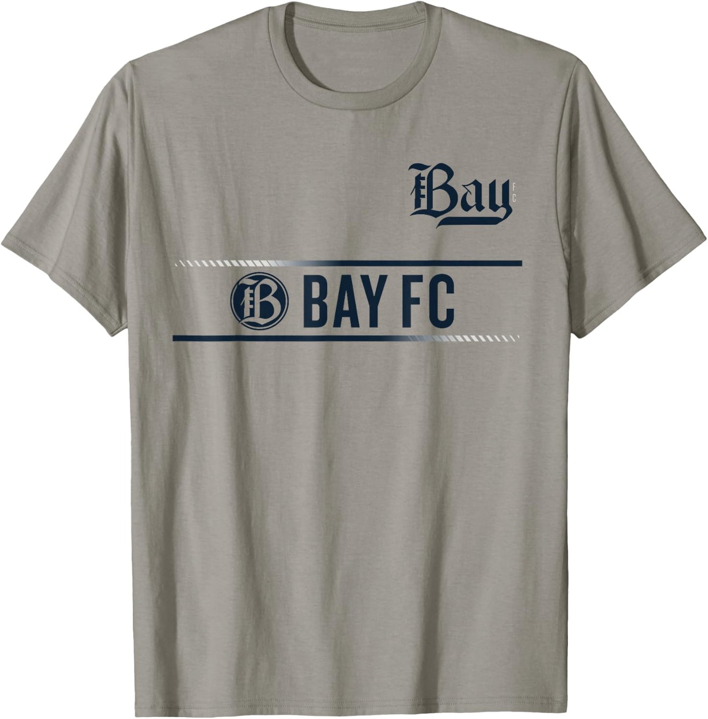 Officially Licensed Bay FC NWSL Soccer Apparel T-Shirt - T-Shirt | Sand