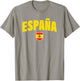 Retro Spanish Flag Spain Shirt Vintage España boys & girls T-Shirt - T-Shirt | Sand