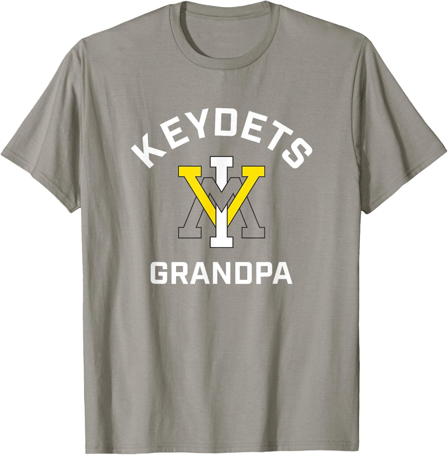 Virginia Military Institute VMI Keydets Arched Grandpa T-Shirt - T-Shirt | Sand