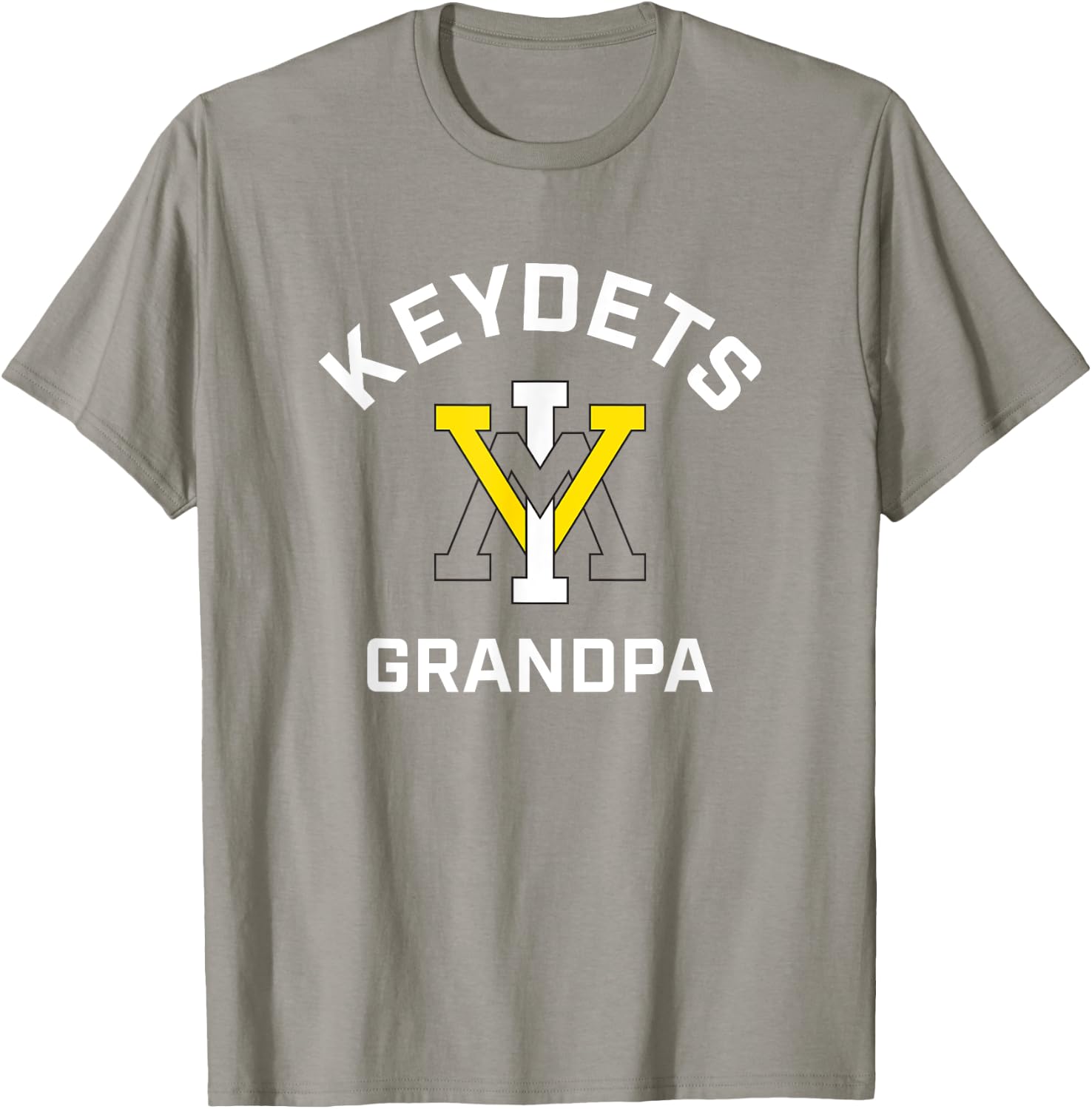 Virginia Military Institute VMI Keydets Arched Grandpa T-Shirt - T-Shirt | Sand