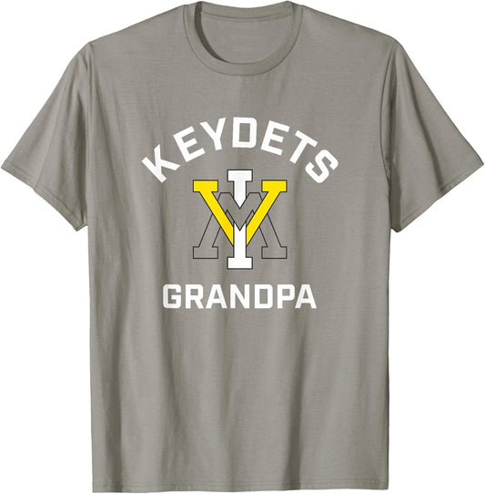 Virginia Military Institute VMI Keydets Arched Grandpa T-Shirt - T-Shirt | Sand