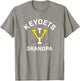 Virginia Military Institute VMI Keydets Arched Grandpa T-Shirt - T-Shirt | Sand