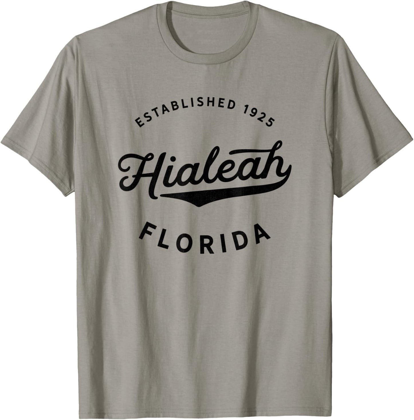 Classic Retro Vintage Hialeah Florida 1925 USA Gift T-Shirt - T-Shirt | Sand