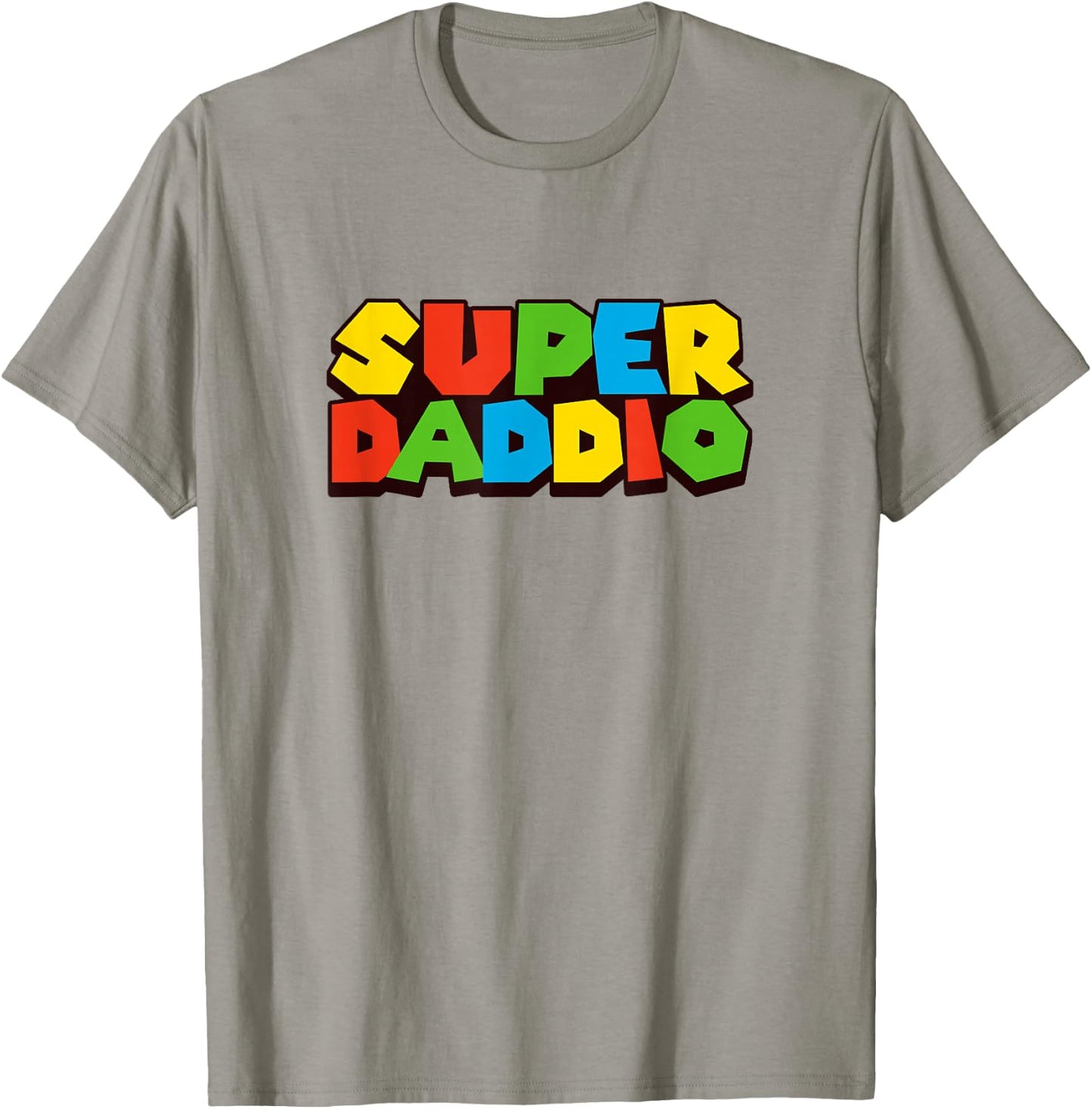Super Daddio Retro Gamer T-Shirt - T-Shirt | Sand