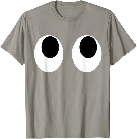 DIY Arcade Game Ghost Eyes Halloween Group Costume T-Shirt - T-Shirt | Sand