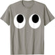 DIY Arcade Game Ghost Eyes Halloween Group Costume T-Shirt - T-Shirt | Sand