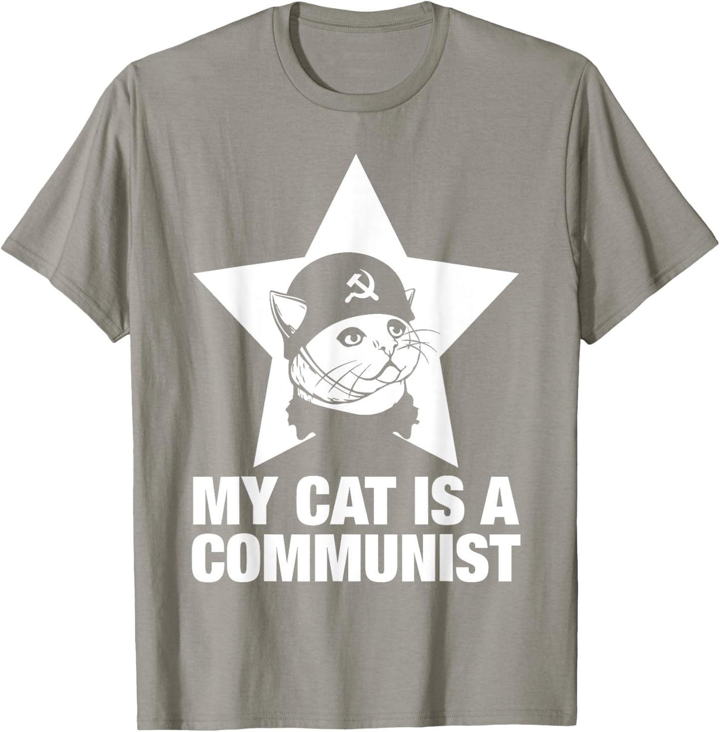 My Cat Is A Communist Women T-Shirt - T-Shirt | Sand